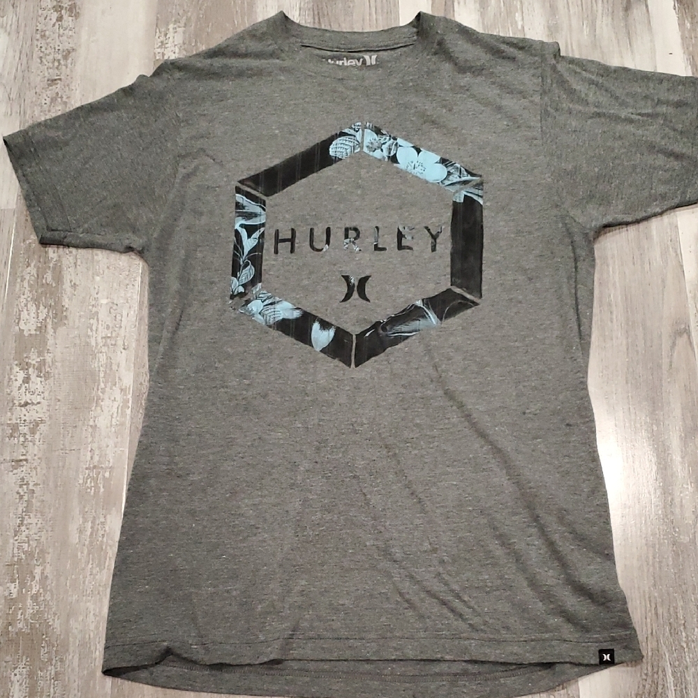 Hurley Gray Short Sleeve Tee